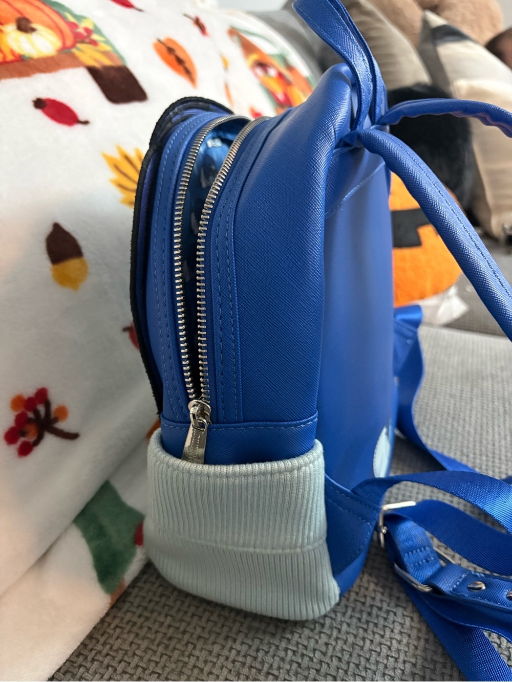 Loungefly Inside Out Sadness Mini Backpack - Picture 5 of 9